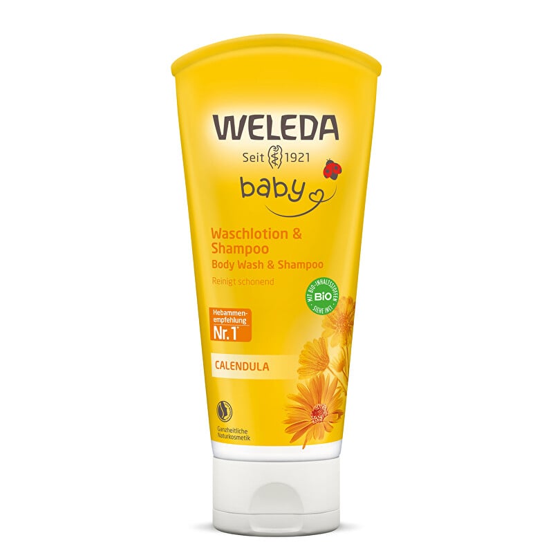 Měsíčkový dětský šampon Weleda - 200 ml Měsíčkový dětský šampon Weleda - 200 ml