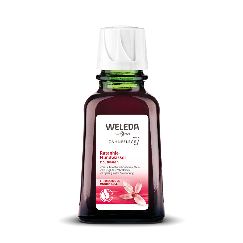 Ústní voda Ratanhia Weleda - 50 ml Ústní voda Ratanhia Weleda - 50 ml