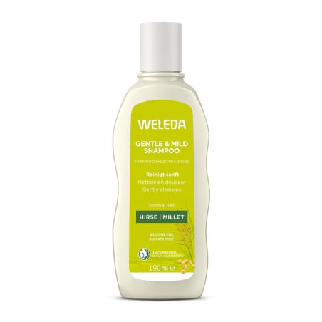 Vyživující šampon s prosem pro normální vlasy Weleda - 190 ml