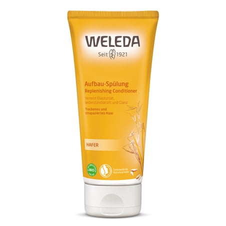 Ovesný regenerační kondicioner pro suché a poškozené vlasy Weleda - 200 ml