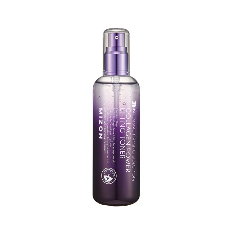 Vypínací pleťový toner s obsahem 54% mořského kolagenu (Collagen Power Lifting Toner) Mizon - 120 ml Vypínací pleťový toner s obsahem 54% mořského kolagenu (Collagen Power Lifting Toner) Mizon - 120 ml
