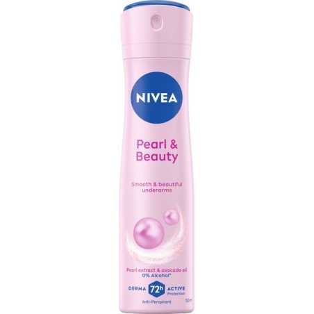 Antiperspirant ve spreji Pearl & Beauty Nivea - 150 ml