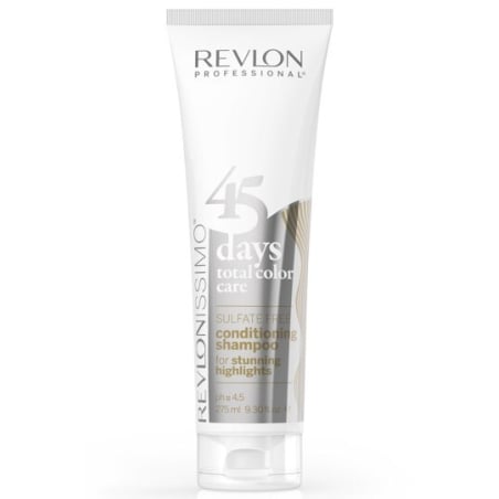 Šampon a kondicionér pro šedivé, blonďaté a barvené vlasy Issimo Revlon Professional - 275 ml