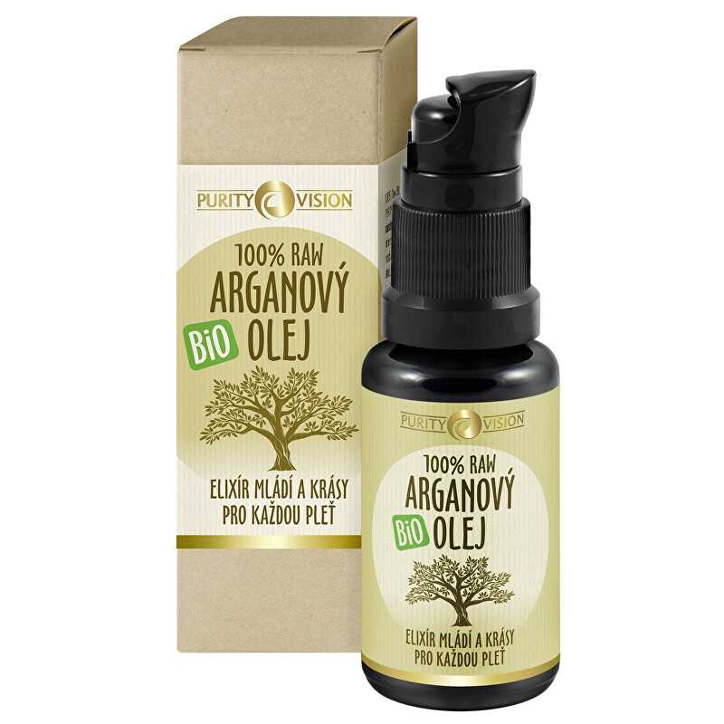 100% Raw Bio Arganový olej Purity Vision - 30 ml