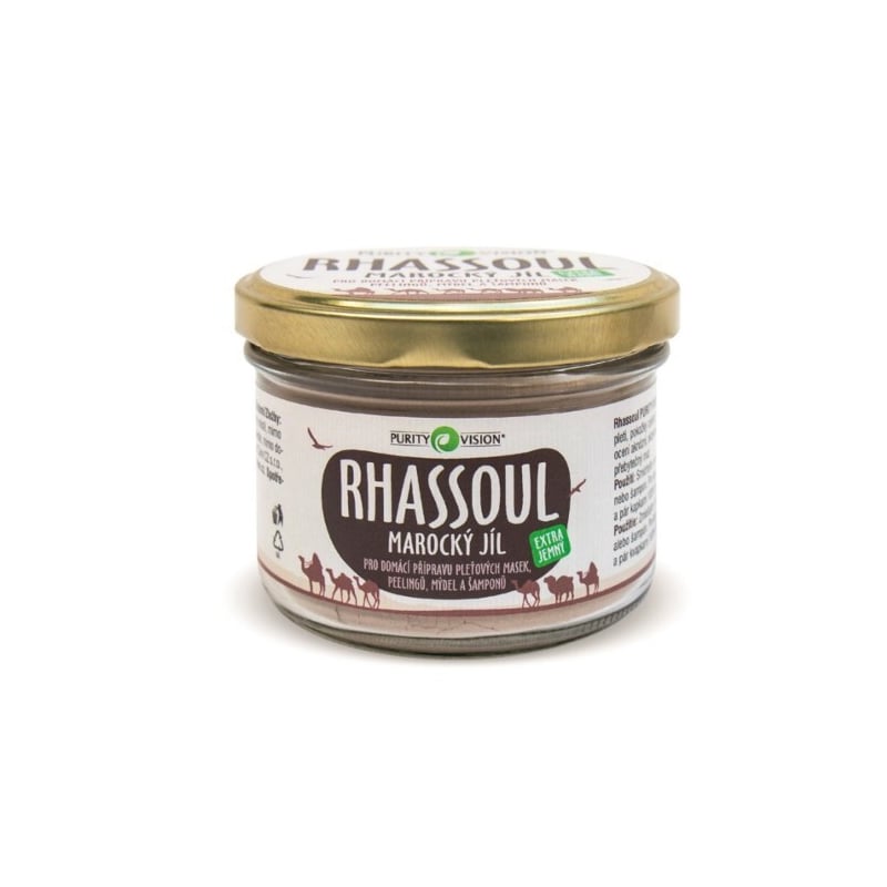 Marocký jíl Rhassoul Purity Vision - 200 g Marocký jíl Rhassoul Purity Vision - 200 g