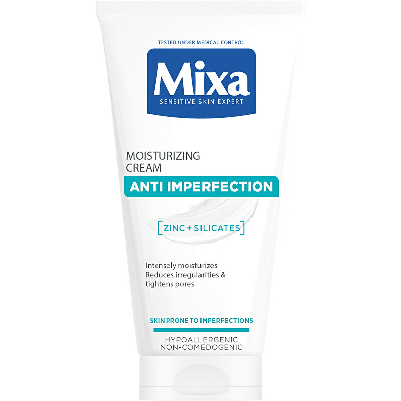 Hydratační krém 2v1 proti nedokonalostem Anti Imperfection (Moisturizing Cream) Mixa - 50 ml Hydratační krém 2v1 proti nedokonalostem Anti Imperfection (Moisturizing Cream) Mixa - 50 ml