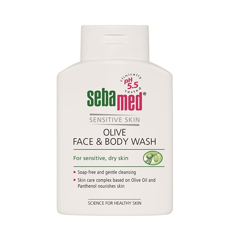 Mycí emulze s olivovým olejem na obličej a tělo Classic (Olive Face & Body Wash) Sebamed - 200 ml Mycí emulze s olivovým olejem na obličej a tělo Classic (Olive Face & Body Wash) Sebamed - 200 ml