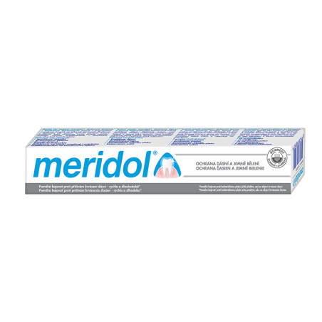 Zubní pasta s bělicím účinkem (Gentle White) Meridol - 75 ml