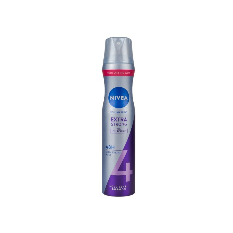 Silně tužící lak na vlasy Extra Strong (Styling Spray) Nivea - 250 ml Silně tužící lak na vlasy Extra Strong (Styling Spray) Nivea - 250 ml