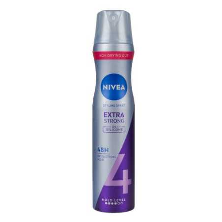 Silně tužící lak na vlasy Extra Strong (Styling Spray) Nivea - 250 ml