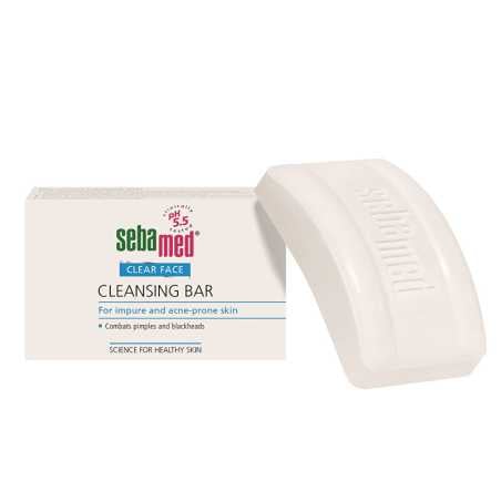 Čisticí mýdlo pro problematickou pokožku Syndet Clear Face (Cleansing Bar) Sebamed - 100 g