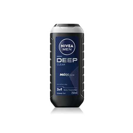 Sprchový gel pro muže Deep Clean (Shower Gel) Nivea - 250 ml