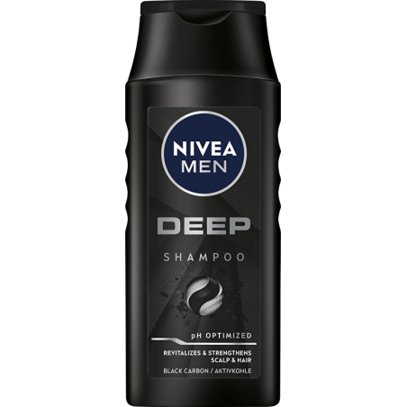 Šampon pro muže Deep (Revitalizing Hair & Scalp Clean Shampoo) Nivea - 250 ml