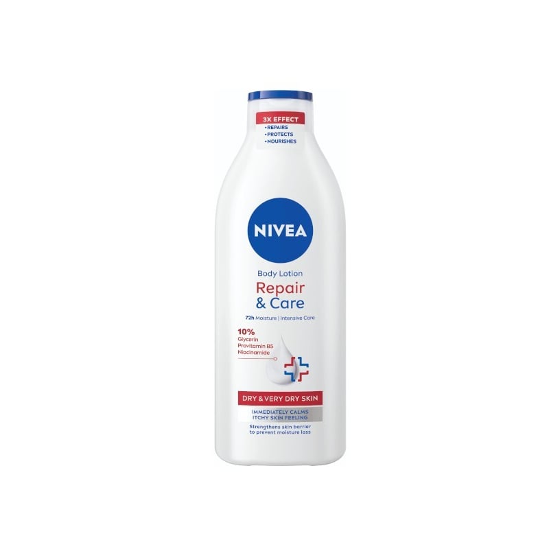 Regenerační tělové mléko Repair & Care Nivea - 400 ml Regenerační tělové mléko Repair & Care Nivea - 400 ml