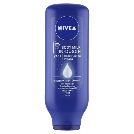 Výživné tělové mléko do sprchy pro suchou pokožku Nivea - 400 ml