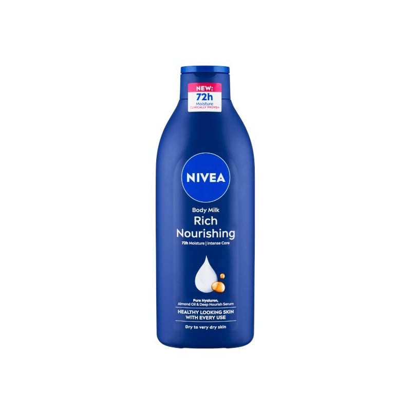 Výživné tělové mléko pro suchou až velmi suchou pokožku (Body Milk) Nivea - 400 ml Výživné tělové mléko pro suchou až velmi suchou pokožku (Body Milk) Nivea - 400 ml