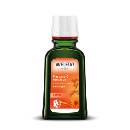 Masážní olej s arnikou Weleda - 200 ml