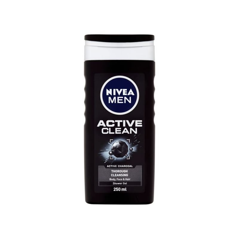Sprchový gel pro muže Active Clean Nivea - 500 ml Sprchový gel pro muže Active Clean Nivea - 500 ml