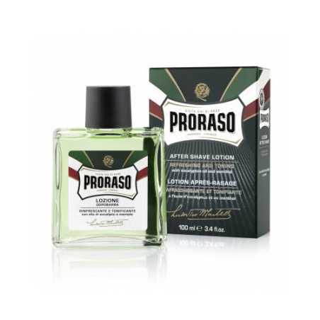 Osvěžující voda po holení s eukalyptem Green (After Shave Lotion) Proraso - 100 ml