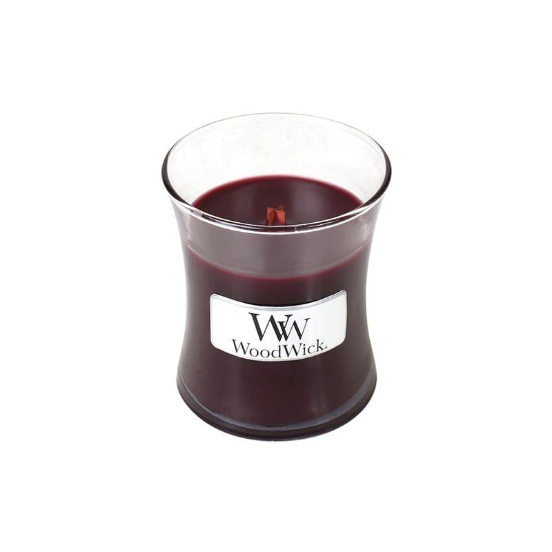 Vonná svíčka váza Black Cherry WoodWick - 85 g