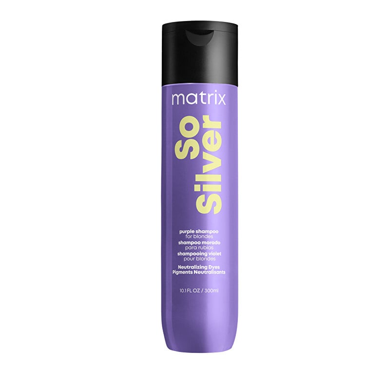 Šampon neutralizující žluté tóny Total Results So Silver (Color Obsessed Shampoo to Neutralize Yellow) Matrix - 300 ml Šampon neutralizující žluté tóny Total Results So Silver (Color Obsessed Shampoo to Neutralize Yellow) Matrix - 300 ml