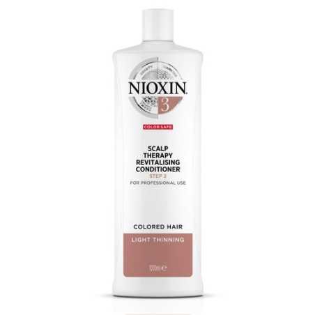 Revitalizér pokožky pro jemné barvené mírně řídnoucí vlasy System 3 (Conditioner System 3) Nioxin - 300 ml