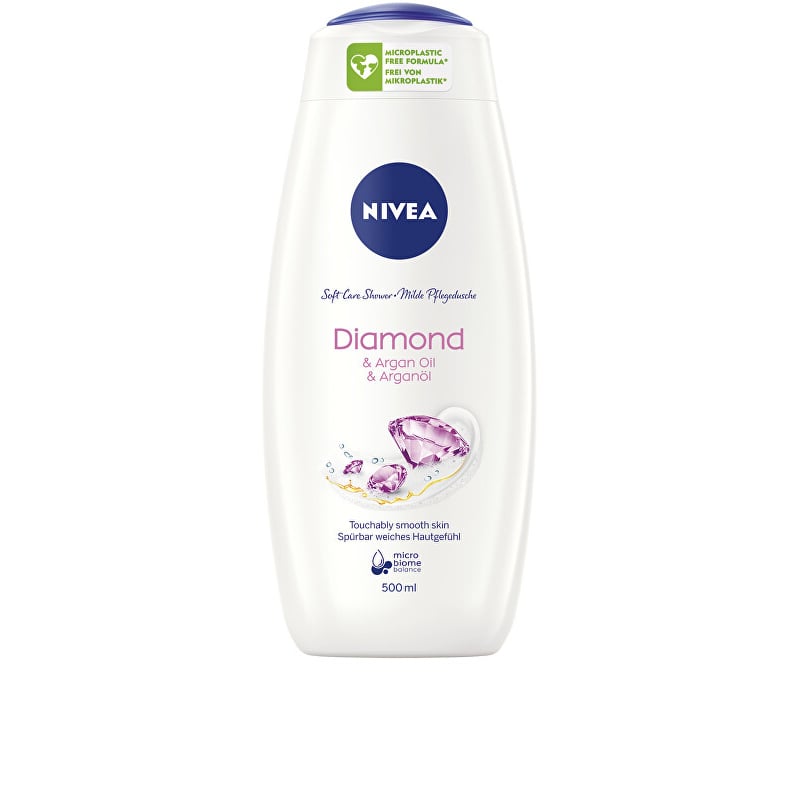 Sprchový gel s pečujícím olejem Diamond Touch Nivea - 500 ml