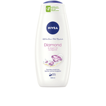 Sprchový gel s pečujícím olejem Diamond Touch Nivea - 500 ml