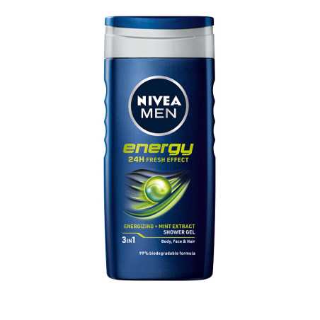 Sprchový gel pro muže Energy Nivea - 500 ml