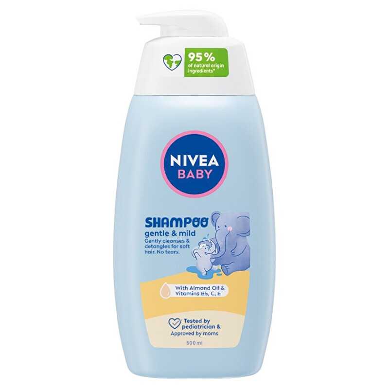 Extra jemný šampon pro děti Baby 500 ml / s pumpičkou Nivea