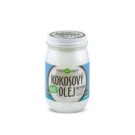 Panenský kokosový olej lisovaný za studena BIO Purity Vision - 420 ml
