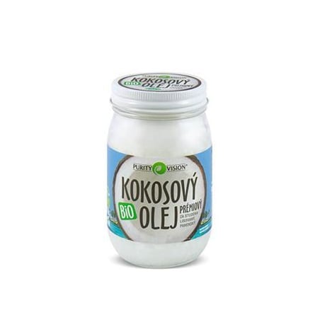 Panenský kokosový olej lisovaný za studena BIO Purity Vision - 900 ml