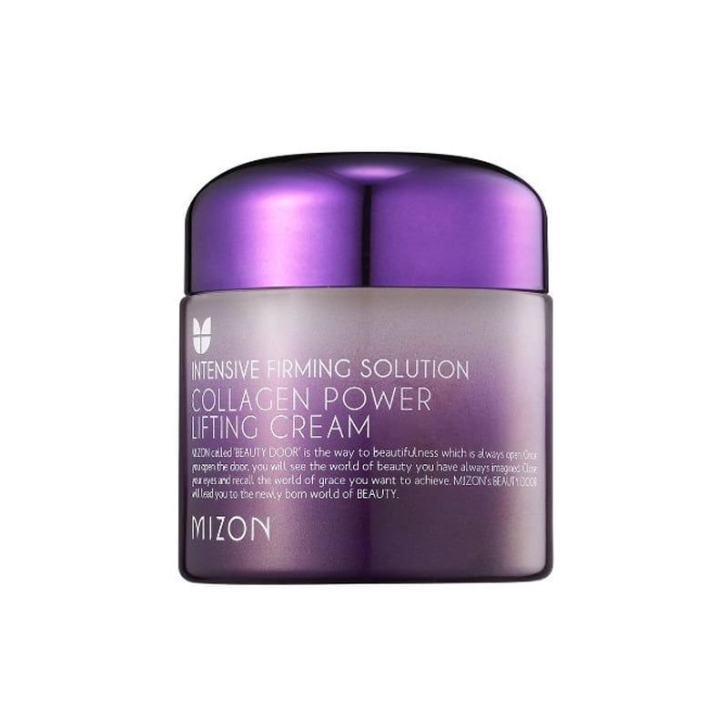 Vypínací pleťový krém s obsahem 75% mořského kolagenu (Collagen Power Lifting Cream) Mizon - 35 ml
