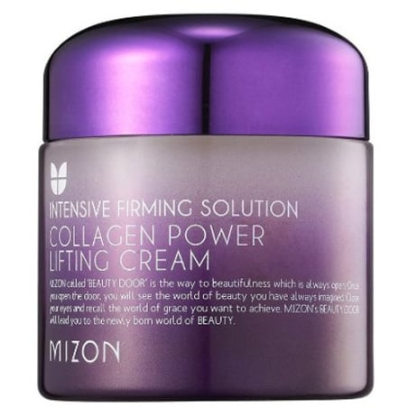 Vypínací pleťový krém s obsahem 75% mořského kolagenu (Collagen Power Lifting Cream) Mizon - 35 ml