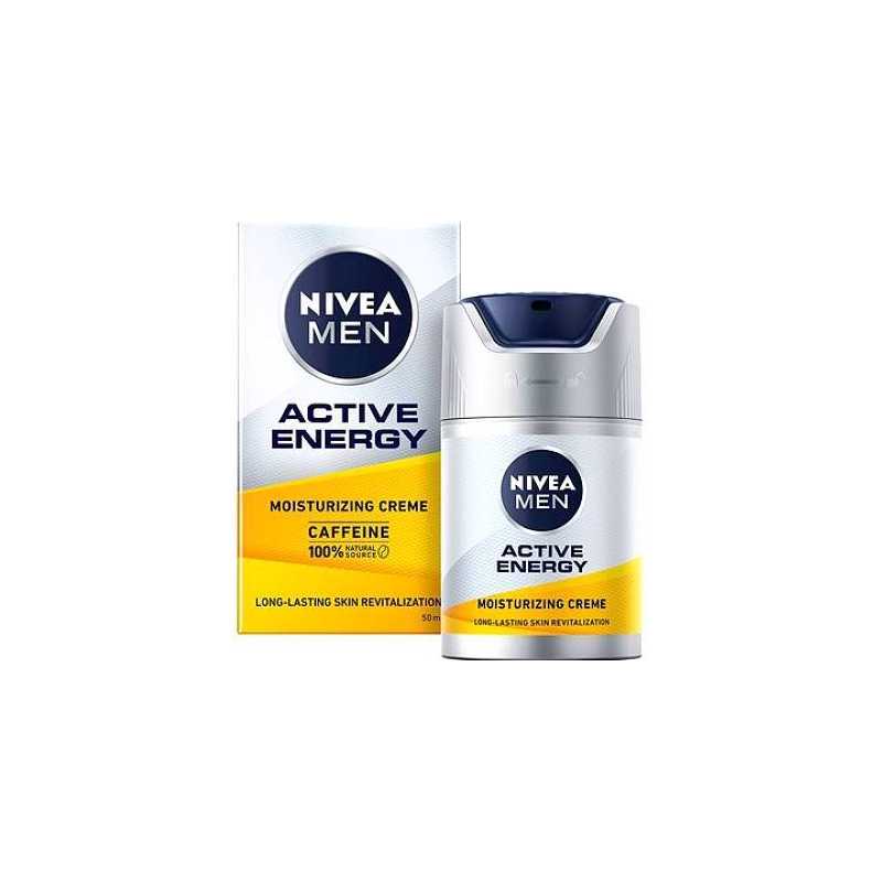 Energizující pleťový krém pro muže Active Energy Nivea - 50 ml Energizující pleťový krém pro muže Active Energy Nivea - 50 ml