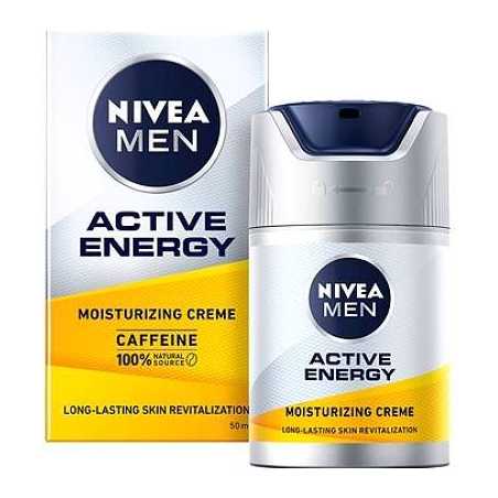 Energizující pleťový krém pro muže Active Energy Nivea - 50 ml