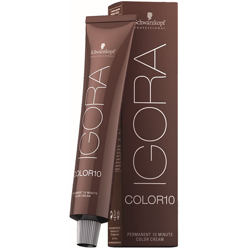 10minutová permanentní barva na vlasy Igora Color 10 Schwarzkopf Professional / Odstín: 5-12 - 60 ml 10minutová permanentní barva na vlasy Igora Color 10 Schwarzkopf Professional / Odstín: 5-12 - 60 ml