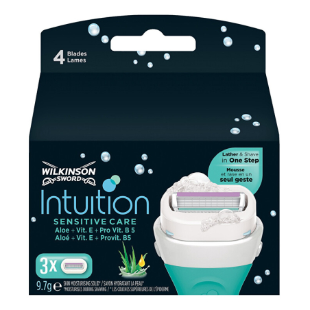 Náhradní hlavice Wilkinson Intuition Naturals Sensitive Wilkinson Sword - 3 ks