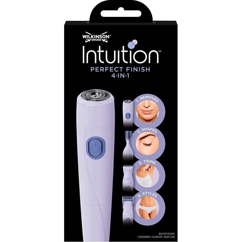 Univerzální zastřihovač pro ženy Wilkinson Intuition Perfect Finish 4v1 Wilkinson Sword Univerzální zastřihovač pro ženy Wilkinson Intuition Perfect Finish 4v1 Wilkinson Sword