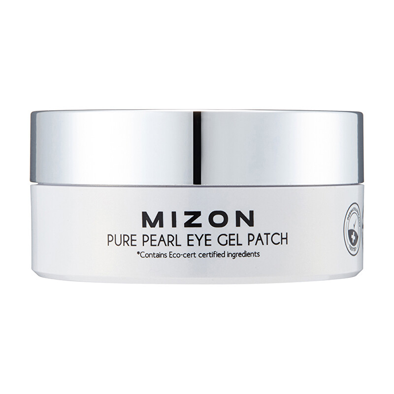 Prémiová oční hydrogelová maska s bílou perlou a diamantem na vrásky a rozjasnění pleti Pure Pearl 60 ks x Mizon - 1,4 g Prémiová oční hydrogelová maska s bílou perlou a diamantem na vrásky a rozjasnění pleti Pure Pearl 60 ks x Mizon - 1,4 g
