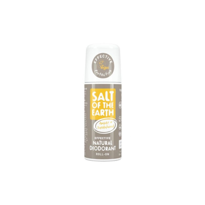 Přírodní kuličkový deodorant s ambrou a santalem (Natural Roll On Deodorant) Salt Of The Earth - 75 ml Přírodní kuličkový deodorant s ambrou a santalem (Natural Roll On Deodorant) Salt Of The Earth - 75 ml