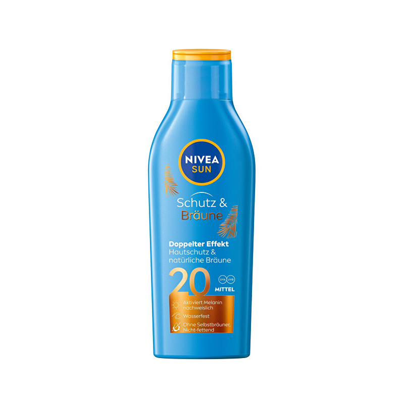 Intenzivní mléko na opalování SPF 20 Sun (Protect & Bronze Sun Lotion) Nivea - 200 ml