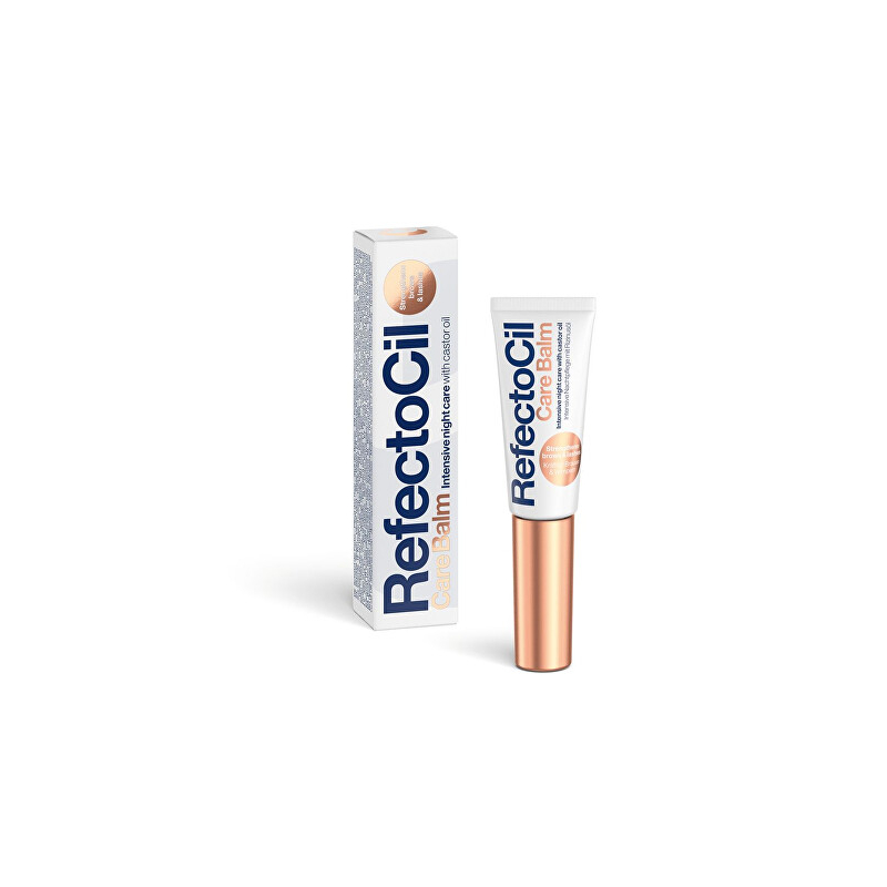 Intenzivní noční péče na řasy a obočí s ricinovým olejem (Care Balm) Refectocil - 9 ml Intenzivní noční péče na řasy a obočí s ricinovým olejem (Care Balm) Refectocil - 9 ml