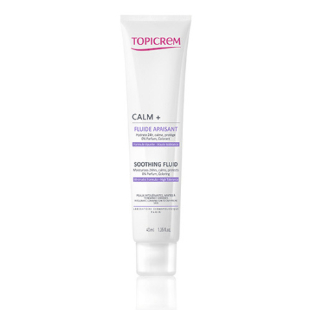 Zklidňující pleťový fluid CALM+ (Soothing Fluid) Topicrem - 40 ml