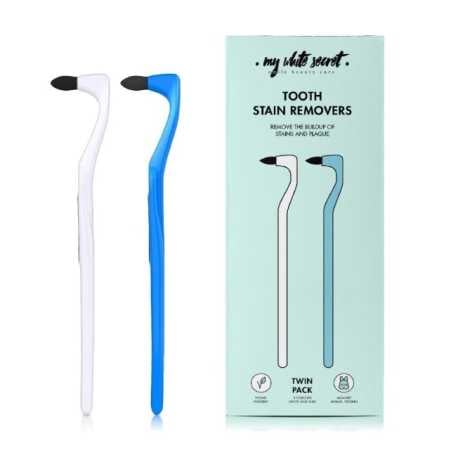 Čistič skvrn a zubního plaku (Tooth Stain Removers) My White Secret - 2 ks