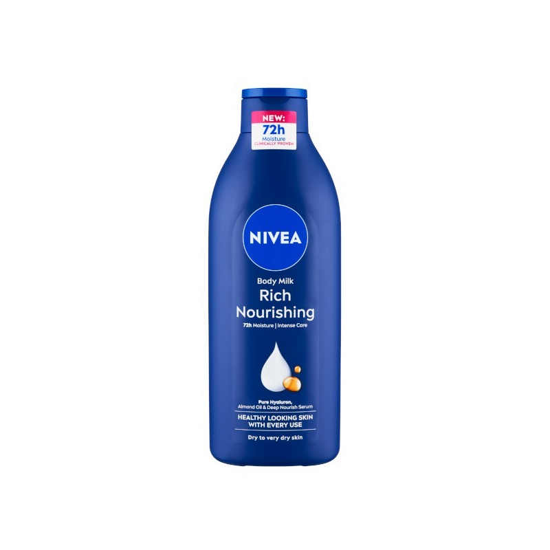 Výživné tělové mléko pro suchou až velmi suchou pokožku (Body Milk) Nivea - 625 ml Výživné tělové mléko pro suchou až velmi suchou pokožku (Body Milk) Nivea - 625 ml