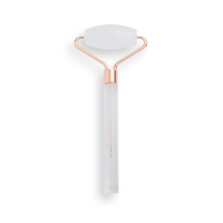 Masážní váleček na obličej Clear Quartz Roller Revolution Skincare
