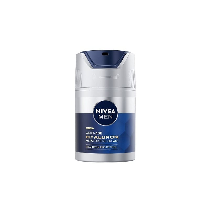 Hydratační krém proti vráskám Nivea Men Anti-Age Hyaluron (Moisturising Cream) Nivea - 50 ml