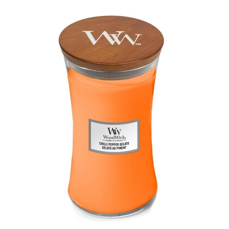 Vonná svíčka váza velká Chilli Pepper Gelato WoodWick - 609,5 g