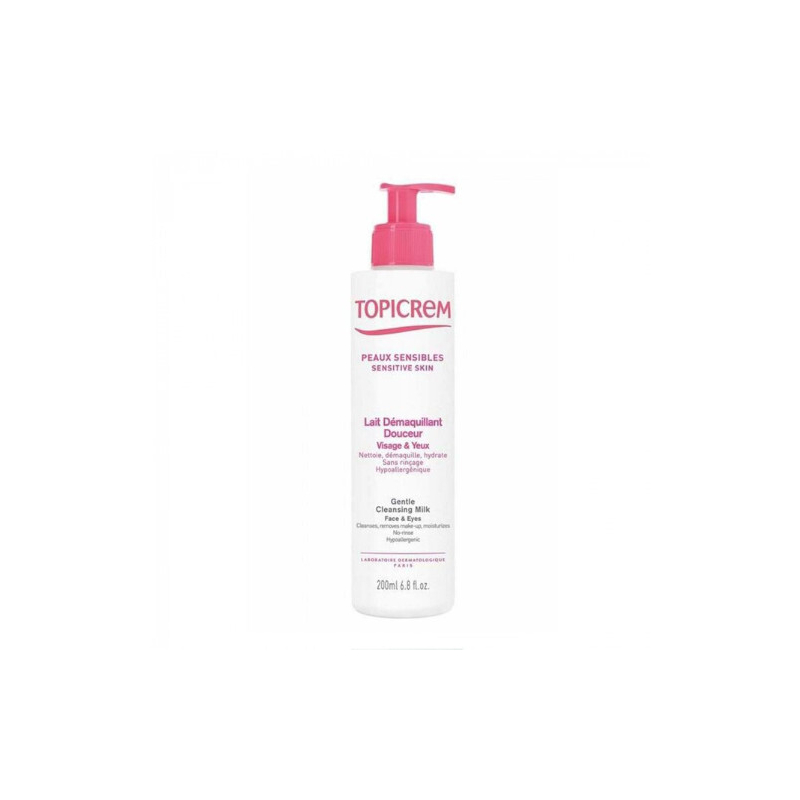 Čisticí pleťové mléko pro citlivou a suchou pleť (Gentle Cleansing Milk) Topicrem - 200 ml Čisticí pleťové mléko pro citlivou a suchou pleť (Gentle Cleansing Milk) Topicrem - 200 ml